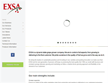 Tablet Screenshot of exsa.com