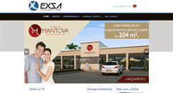 Desktop Screenshot of exsa.com.br